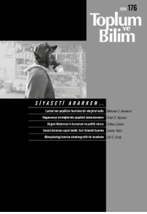 Toplum Ve Bilim 176. Sayı