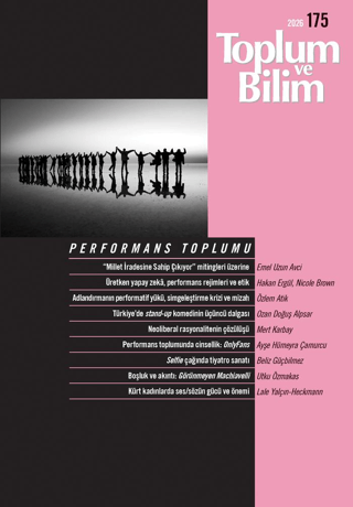 Toplum ve Bilim Dergisi Sayı: 175