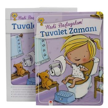 Tuvalet Zamanı - Kızlar İçin Tuvalet Eğitimi Kitabı (Ciltli)