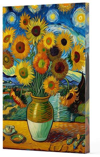 Van Gogh 10 Ayçiçekleri  - Defter
