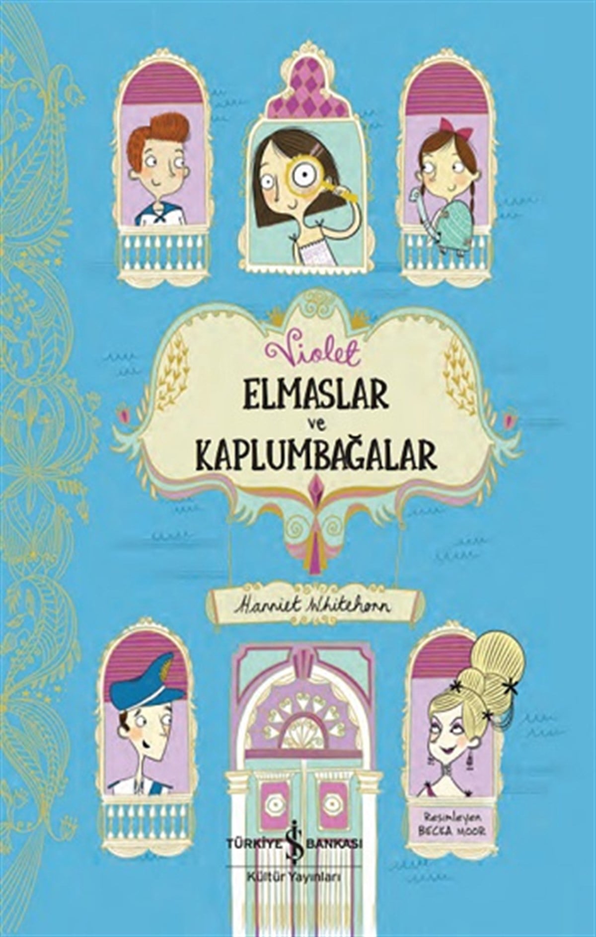 Violet Elmaslar Ve Kaplumbağalar