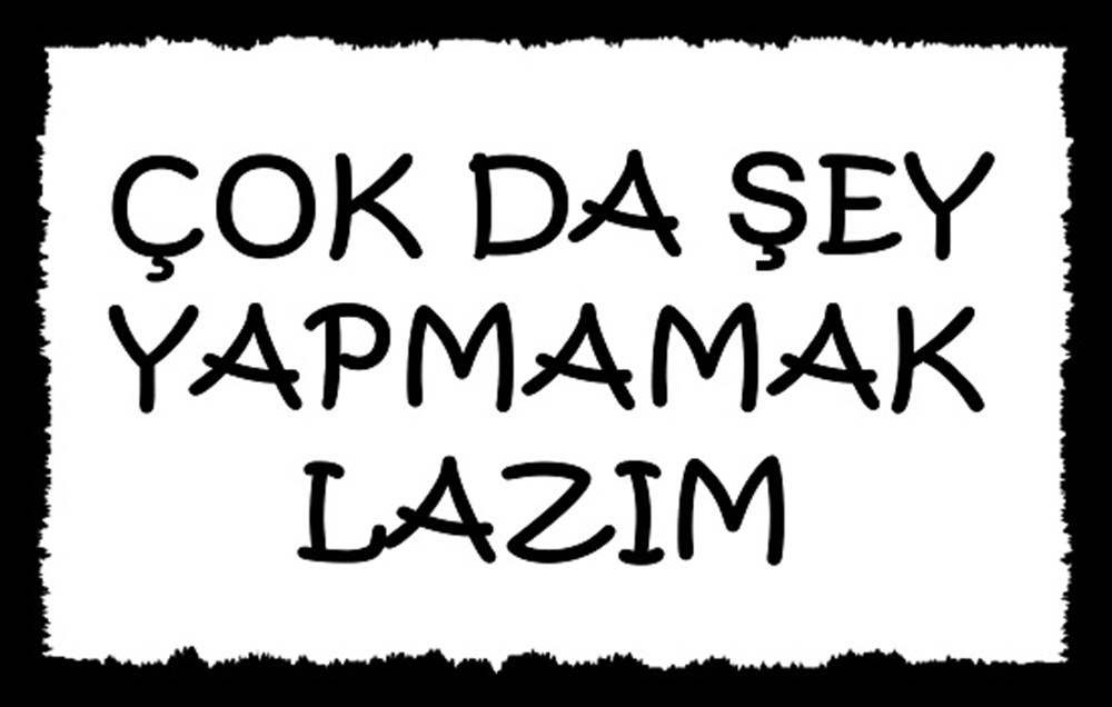 YAPMAMAK LAZIM - POSTER