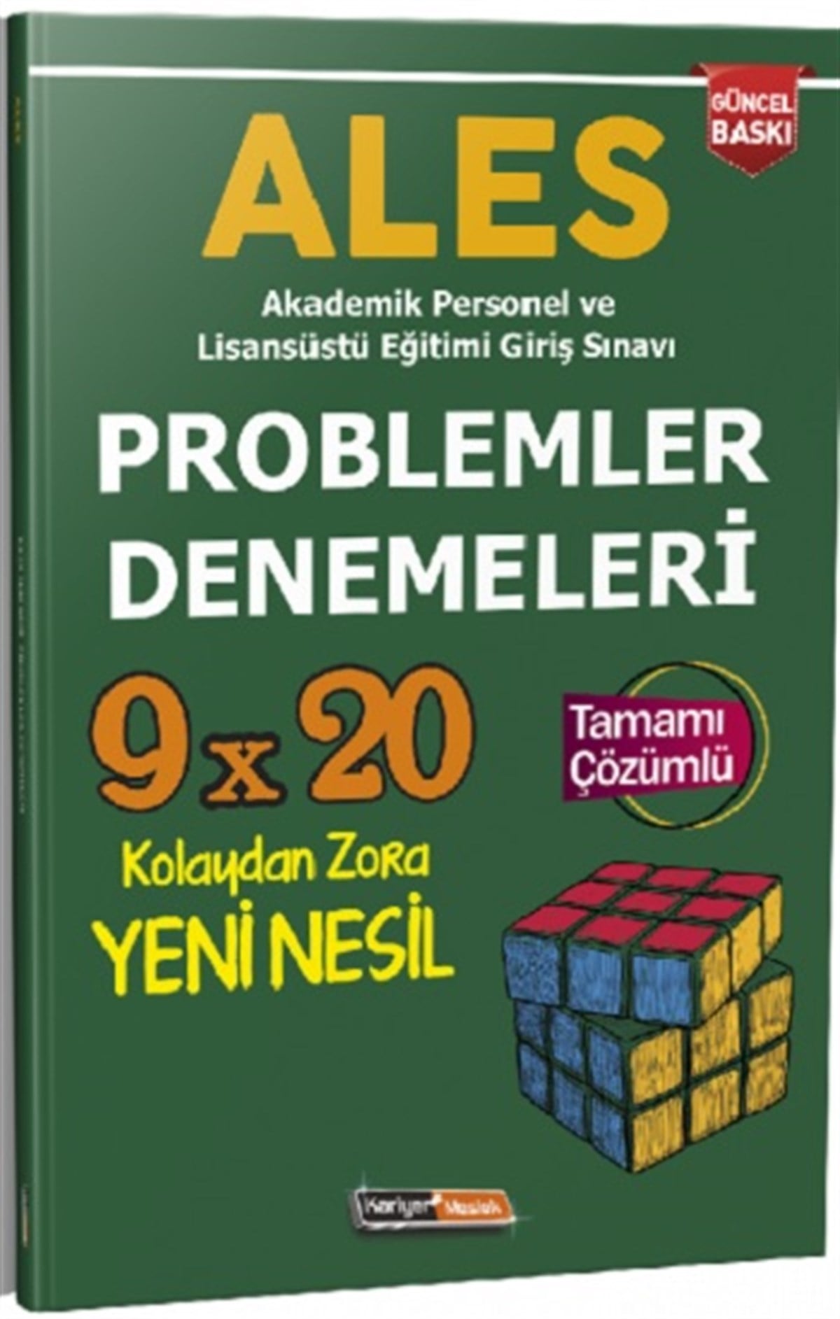 ALES Kolaydan Zora 9×20 Yeni Nesil Çözümlü Problemler Denemeleri