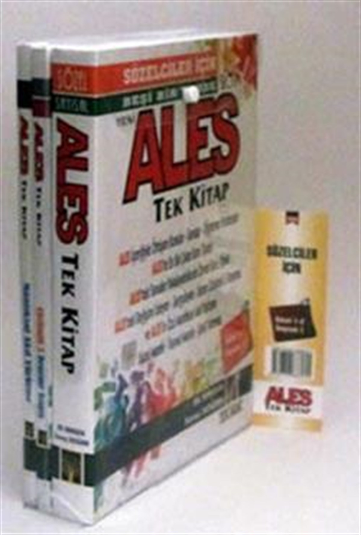 Ales Tek Kitap - Sözelciler İçin (3 Kitap Takım)