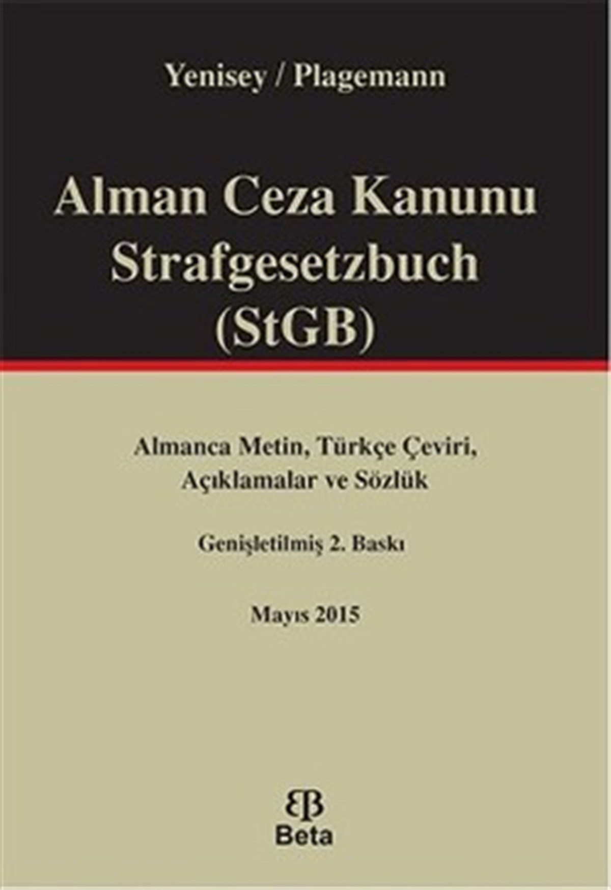 Alman Ceza Kanunu - Strafgesetzbuch (StGB)