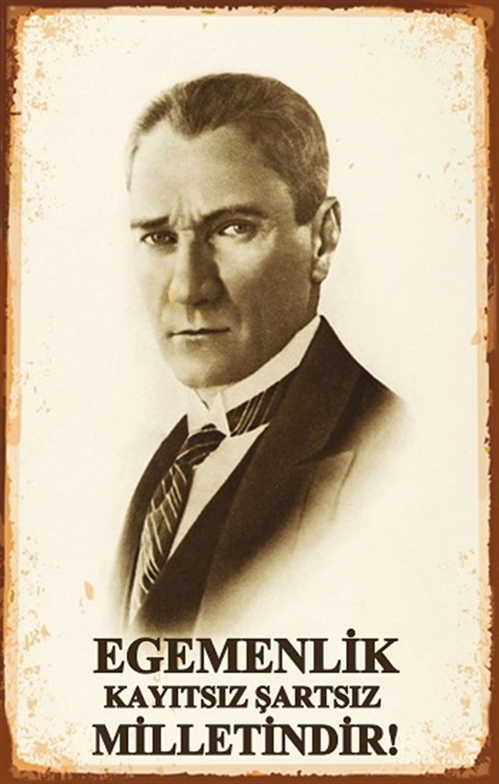 ATATÜRK EGEMENLİK -POSTER