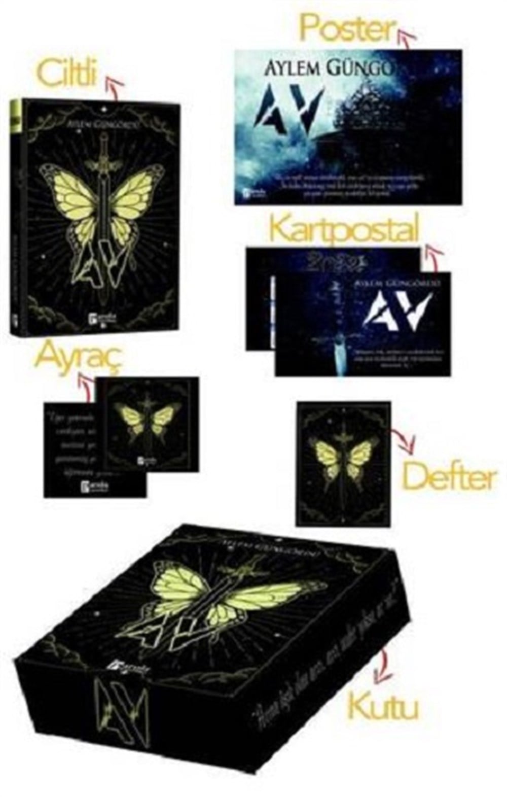 Av - Kutulu Özel Set (Ciltli)