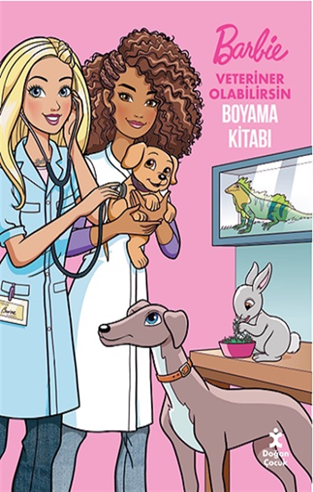 Barbie Veteriner Olabilirsin Boyama Kitabı