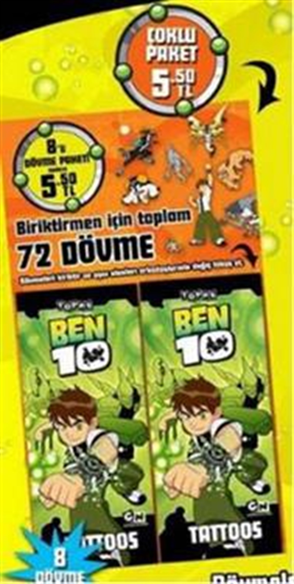 Ben 10 Tattoss