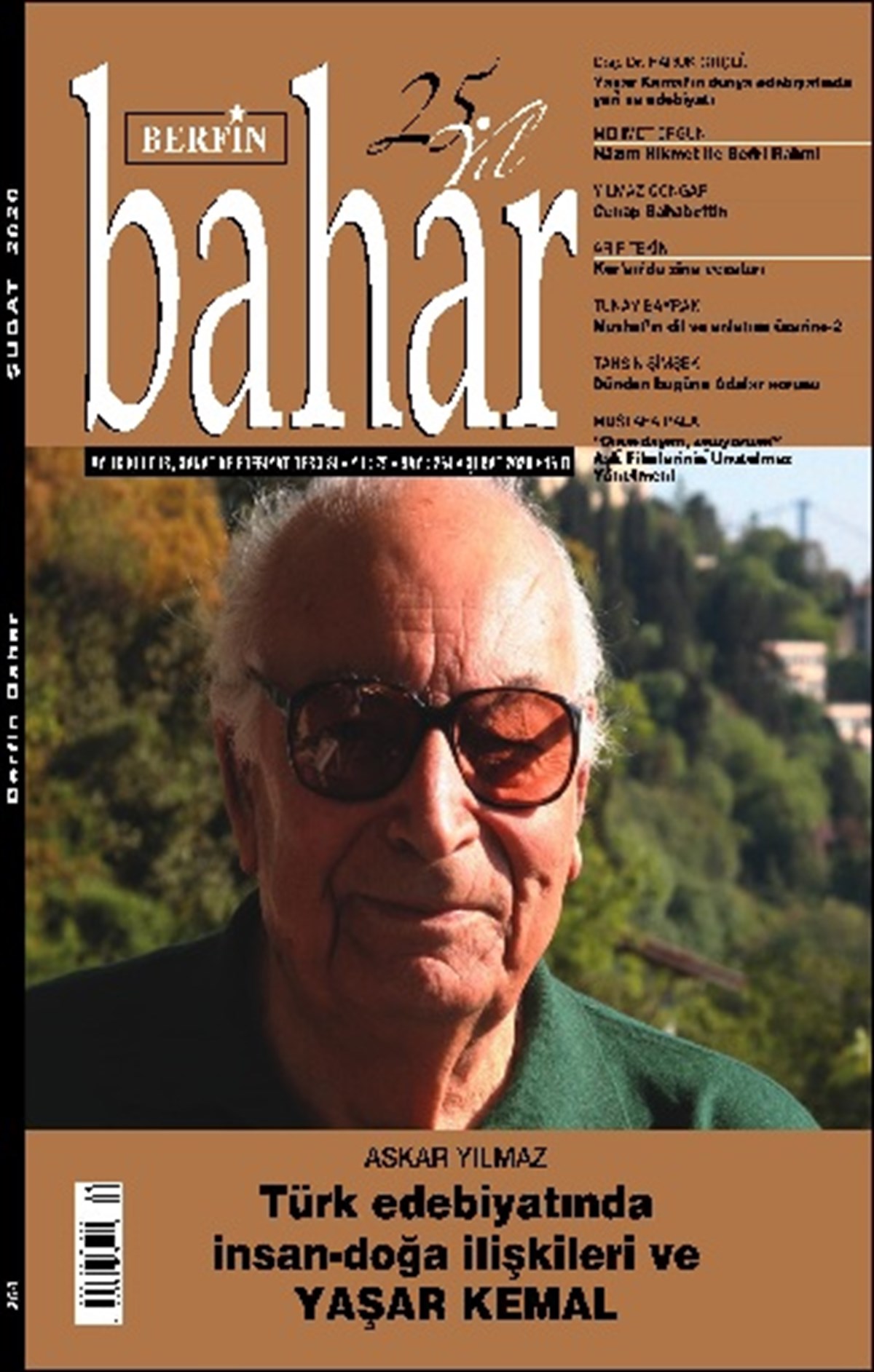 Berfin Bahar Aylık Kültür Sanat ve Edebiyat Dergisi Şubat 2020 - 264. Sayı