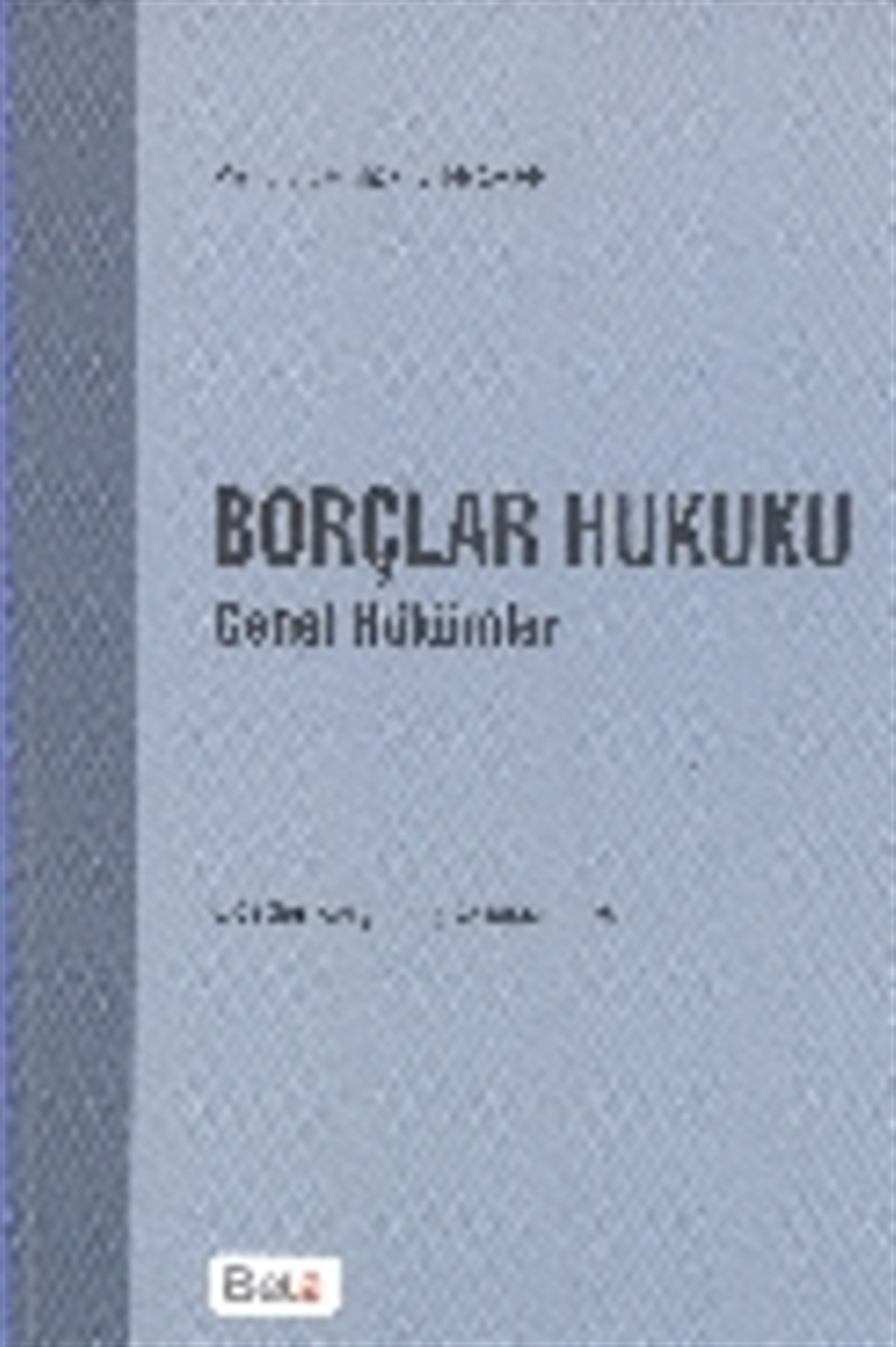 Borçlar Hukuku