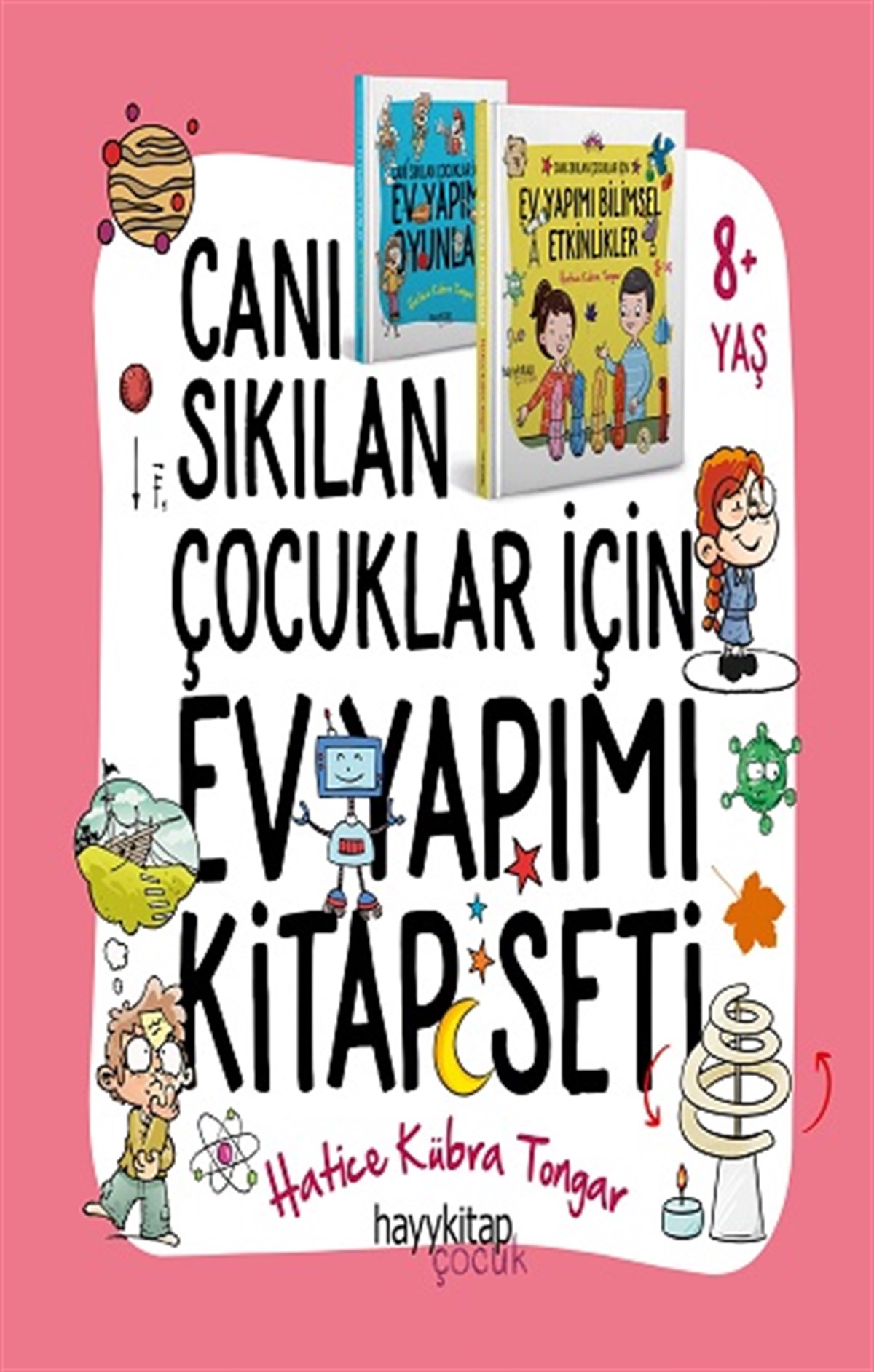 Canı Sıkılan Çocuklar İçin Ev Yapımı 2’li Kitap Seti