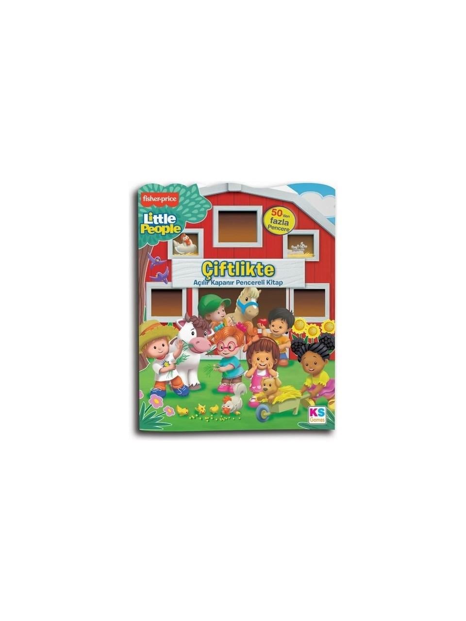 Çiftlikte - Açılır Kapanır Pencereli Kitap , Kolektif , Ks Games , 868142134249 ,