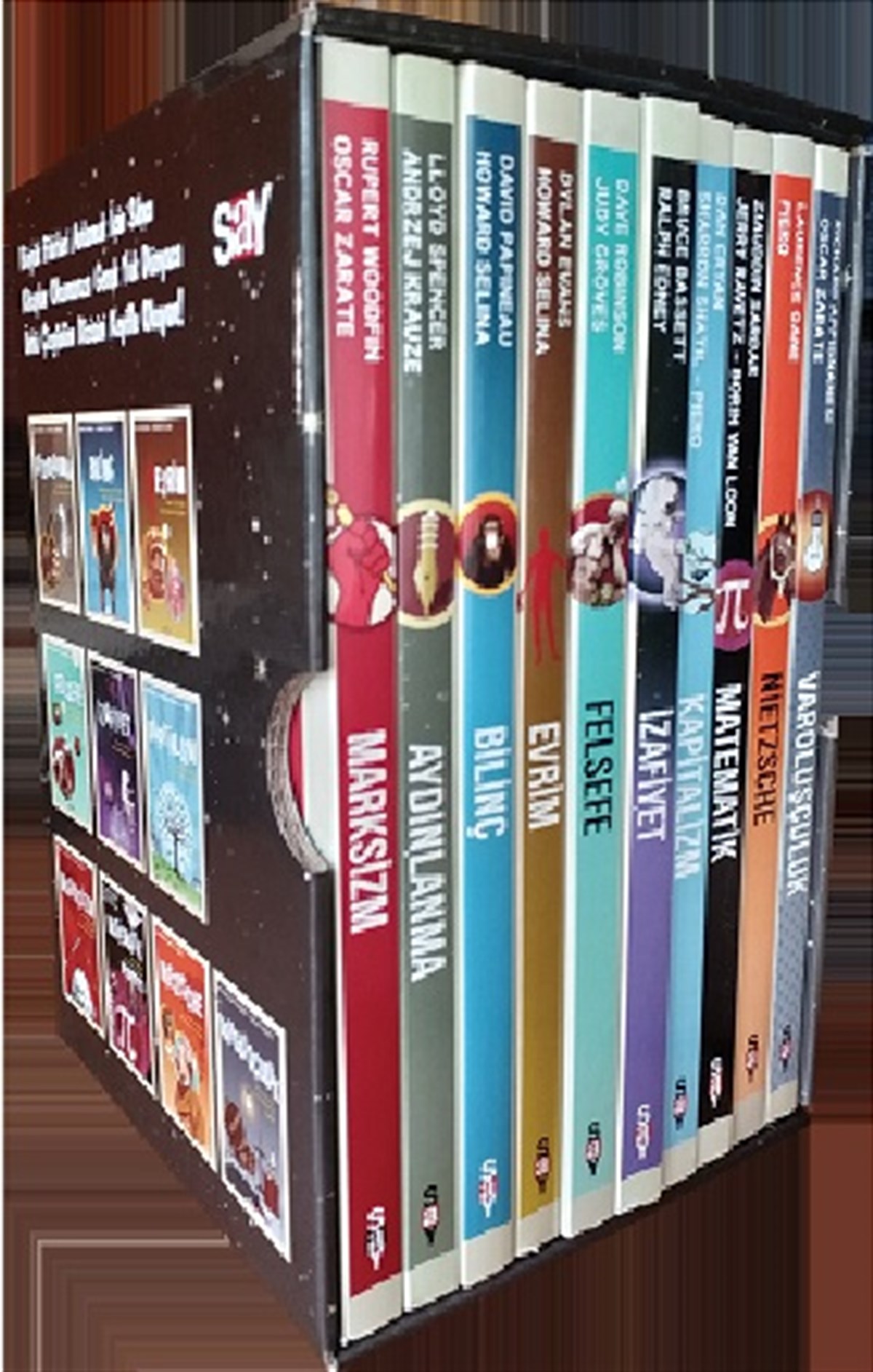 Çizgibilim Dizisi 10 Kitaplık Set