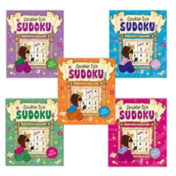 Çocuklar İçin Sudoku 5 Kitap Set