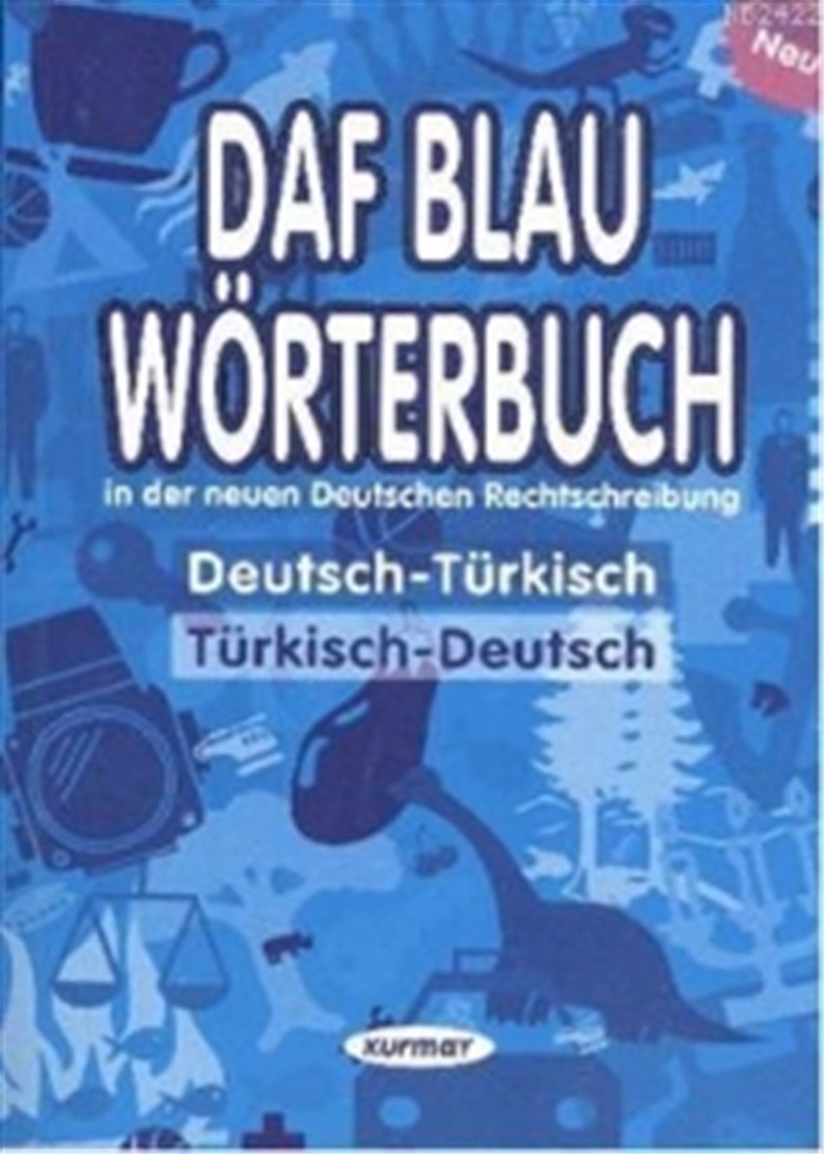 Daf Blau Wörterbuch  Daf Resimli Sözlük Deutsch  / Türkish