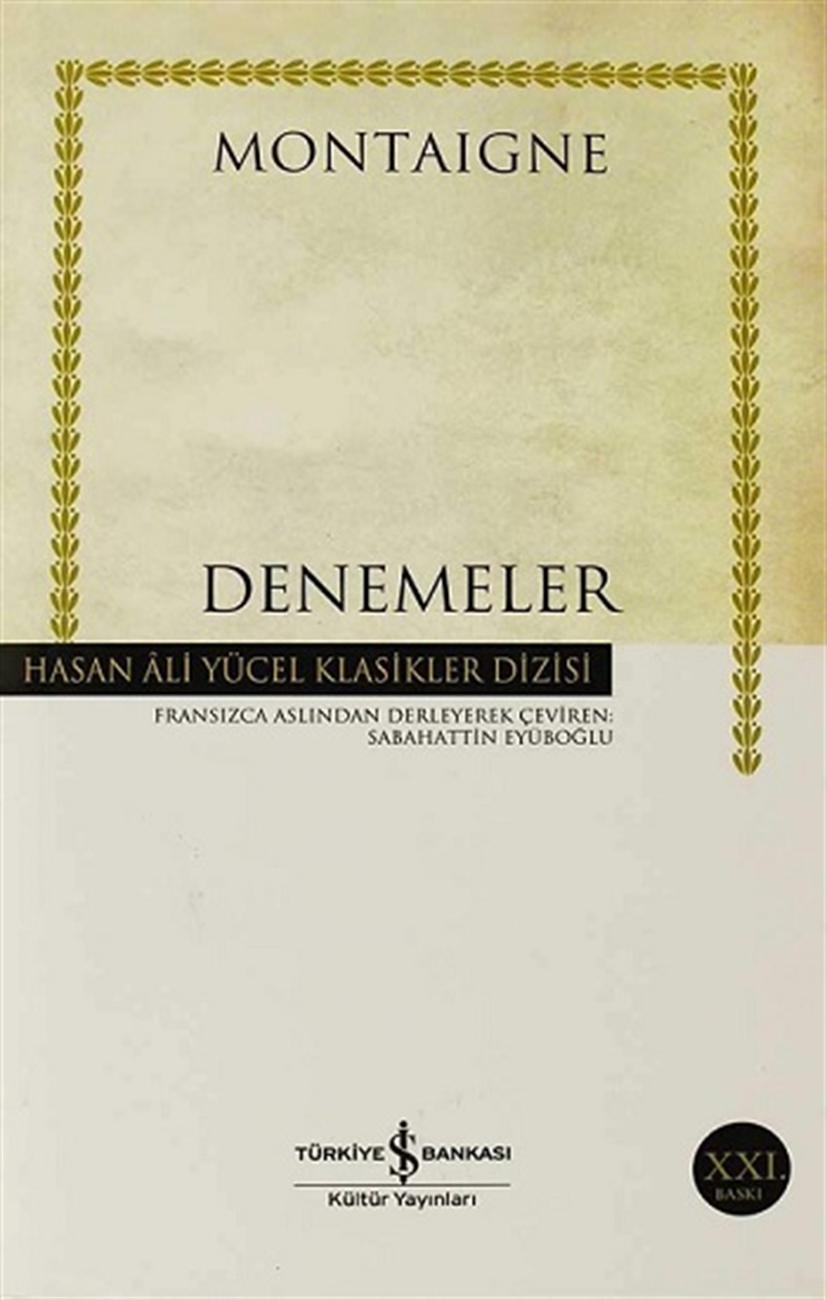 Denemeler (Ciltli)
