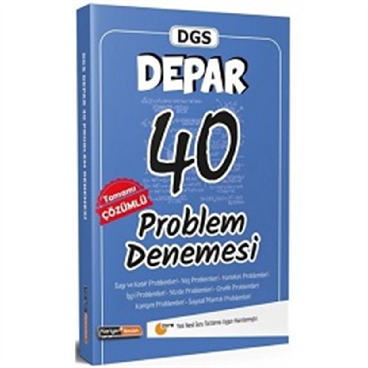 DGS Depar Tamamı Çözümlü 40 Problem Denemesi
