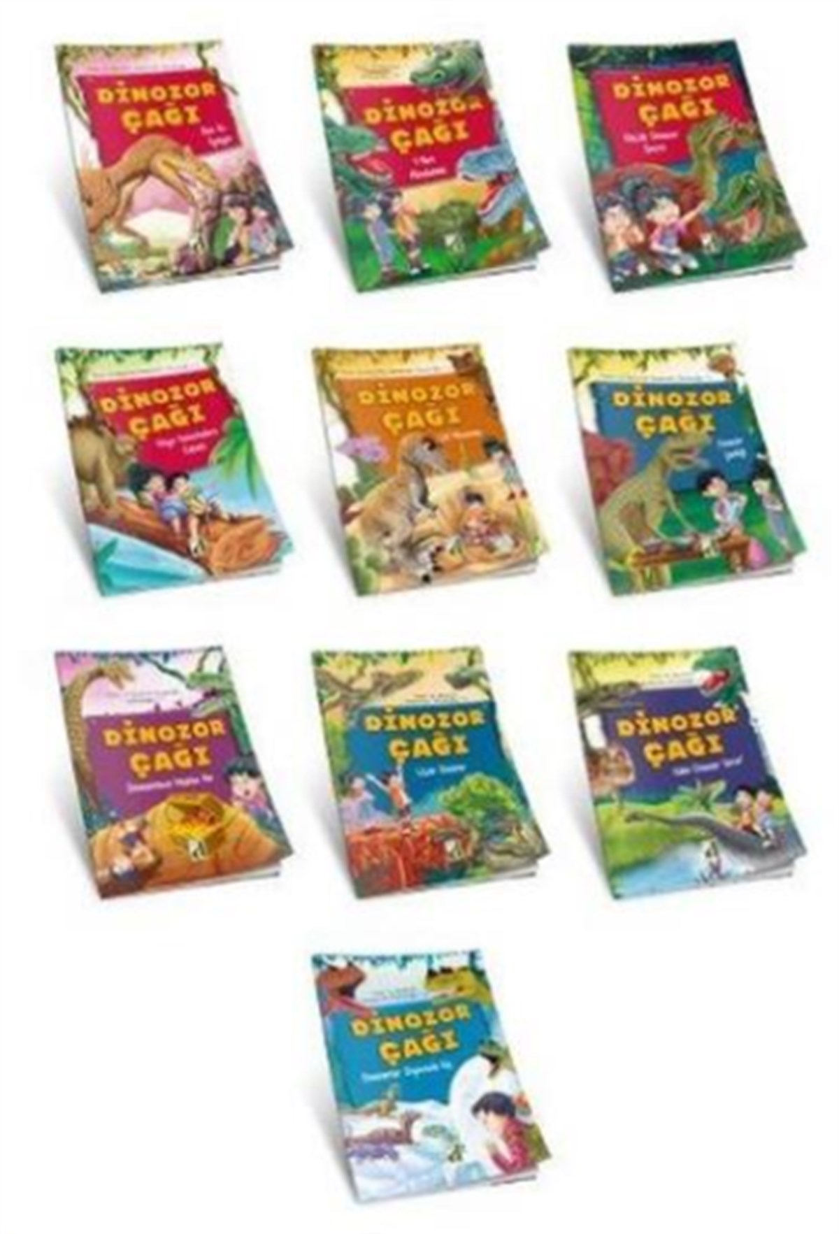 Dinozor Çağı Seti-10 Kitap Takım