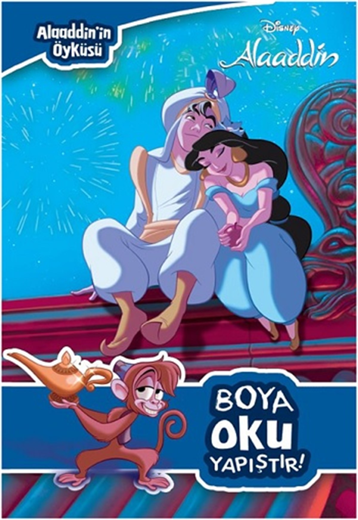 Disney Allaaddin ; Boya Oku Yapıştır