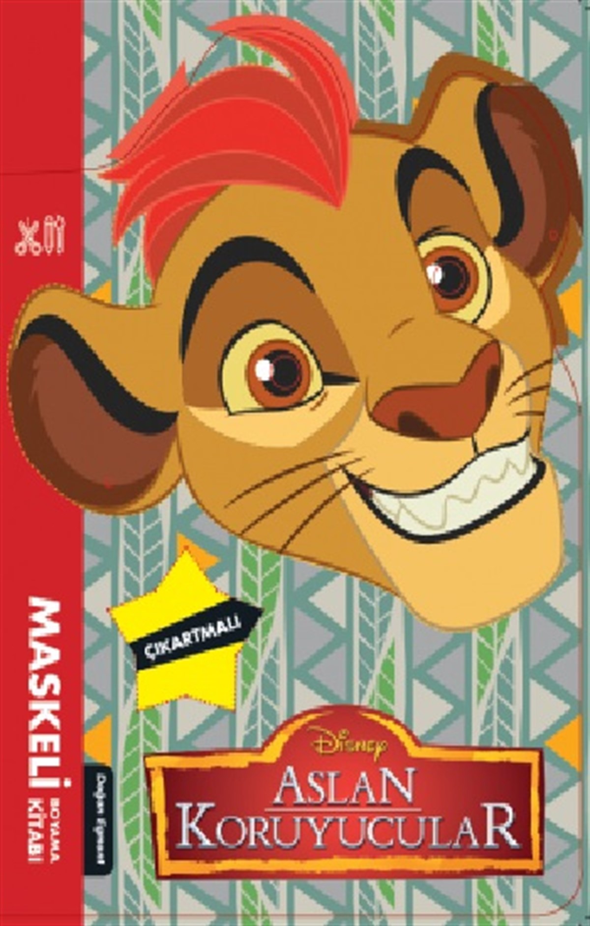 Disney Aslan Koruyucular Maskeli Boyama