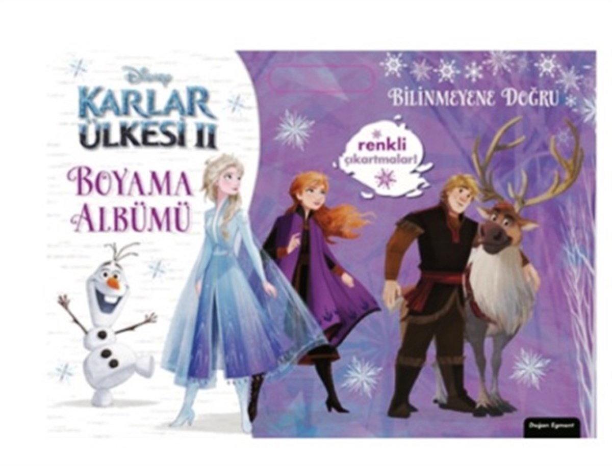 Disney Karlar Ülkesi 2 - Boyama Albümü Bilinmeyene Doğru