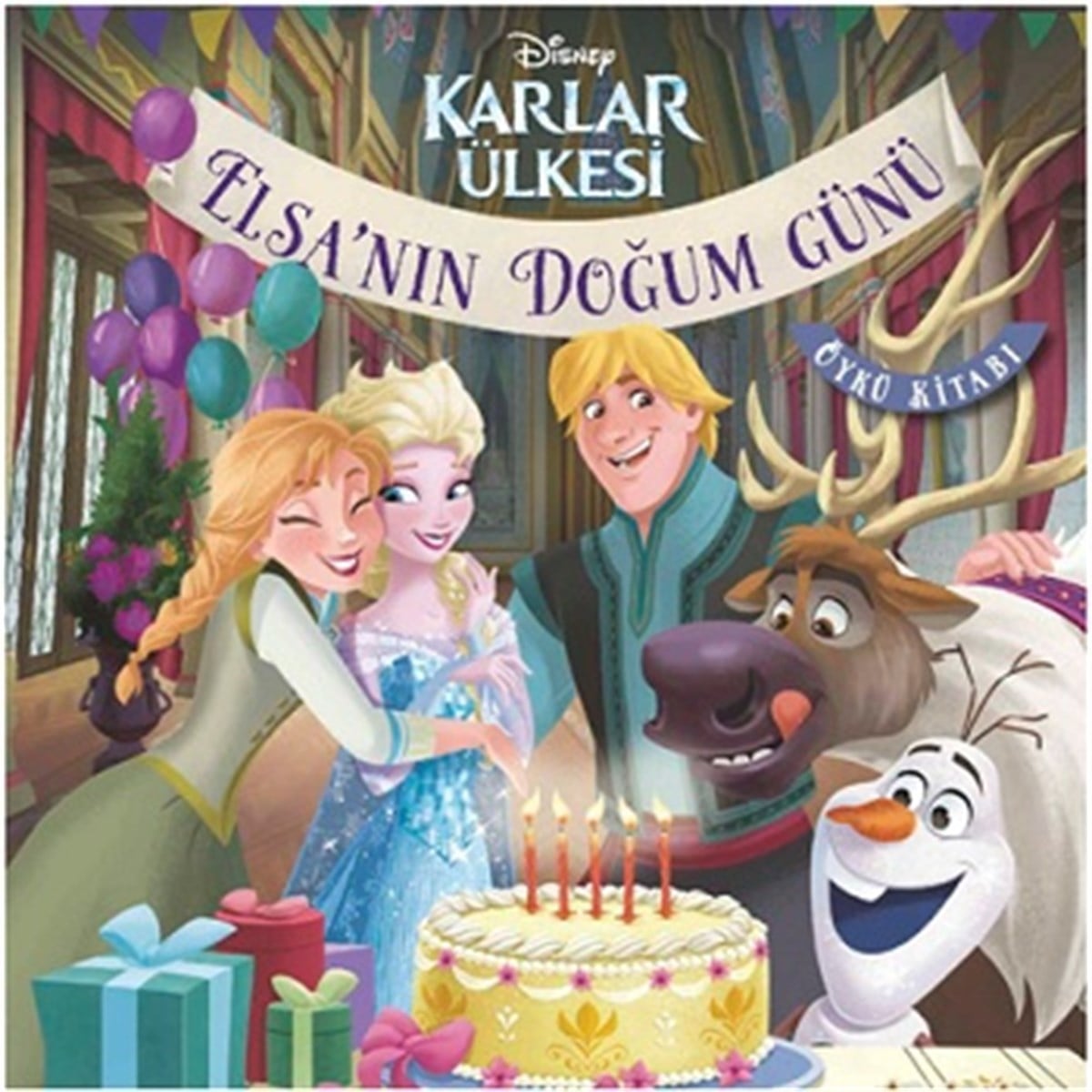 Disney Karlar Ülkesi Elsa'nın Doğum Günü Öykü Kitabı