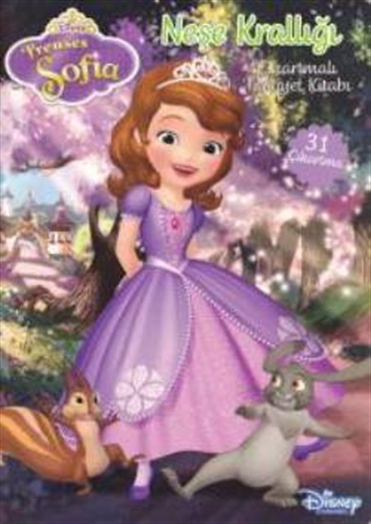 Disney Prenses Sofia - Neşe Krallığı Çıkartmalı Faaliyet Kitabı