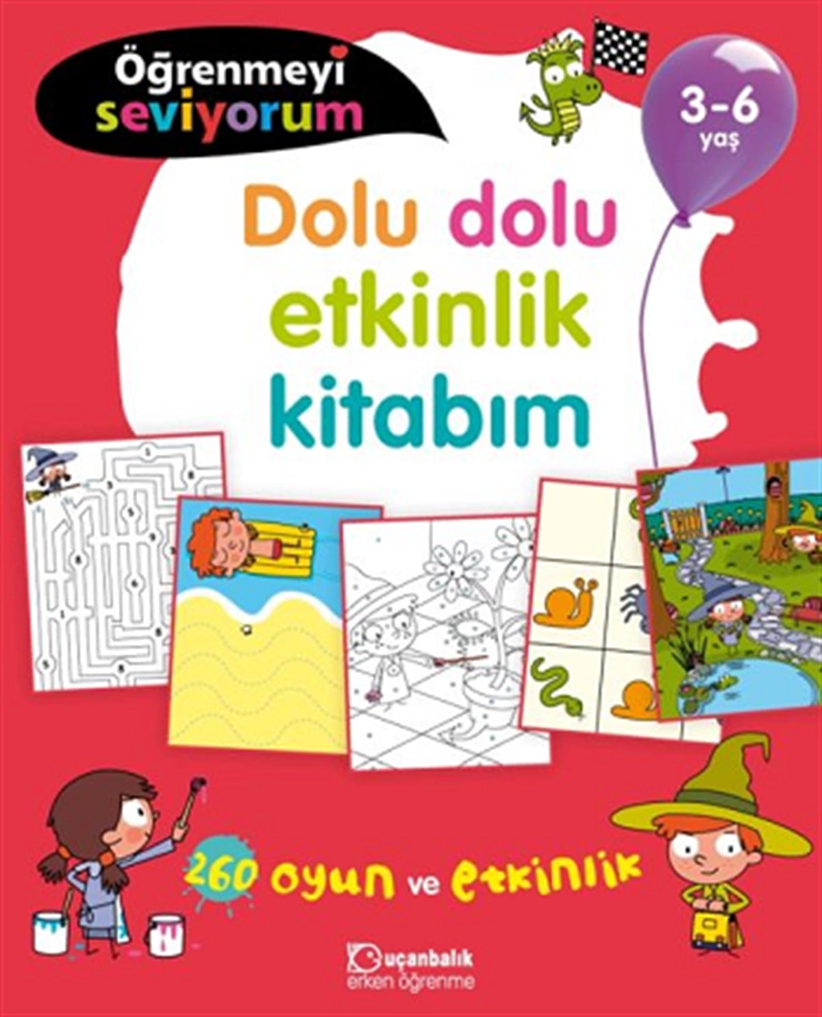Dolu Dolu Etkinlik Kitabım - Öğrenmeyi Seviyorum 3-6 Yaş