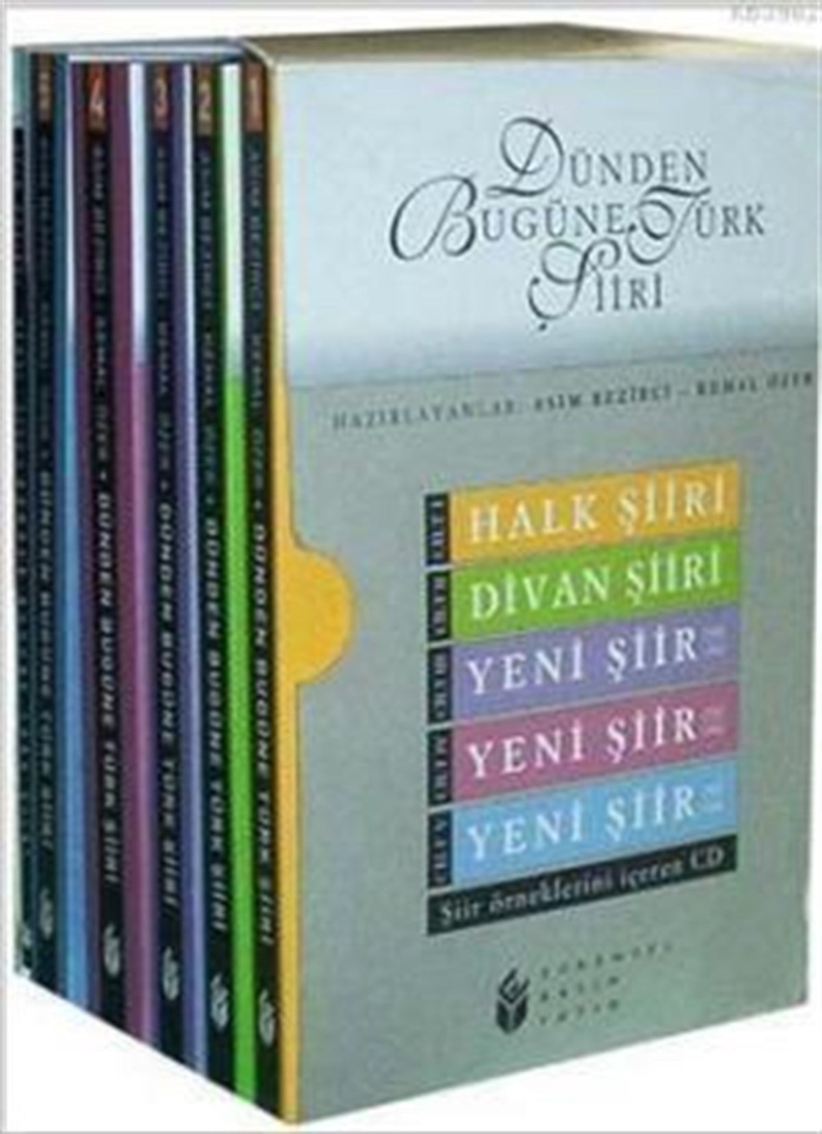 Dünden Bugüne Türk Şiiri (5 Cilt Takım CD'li)