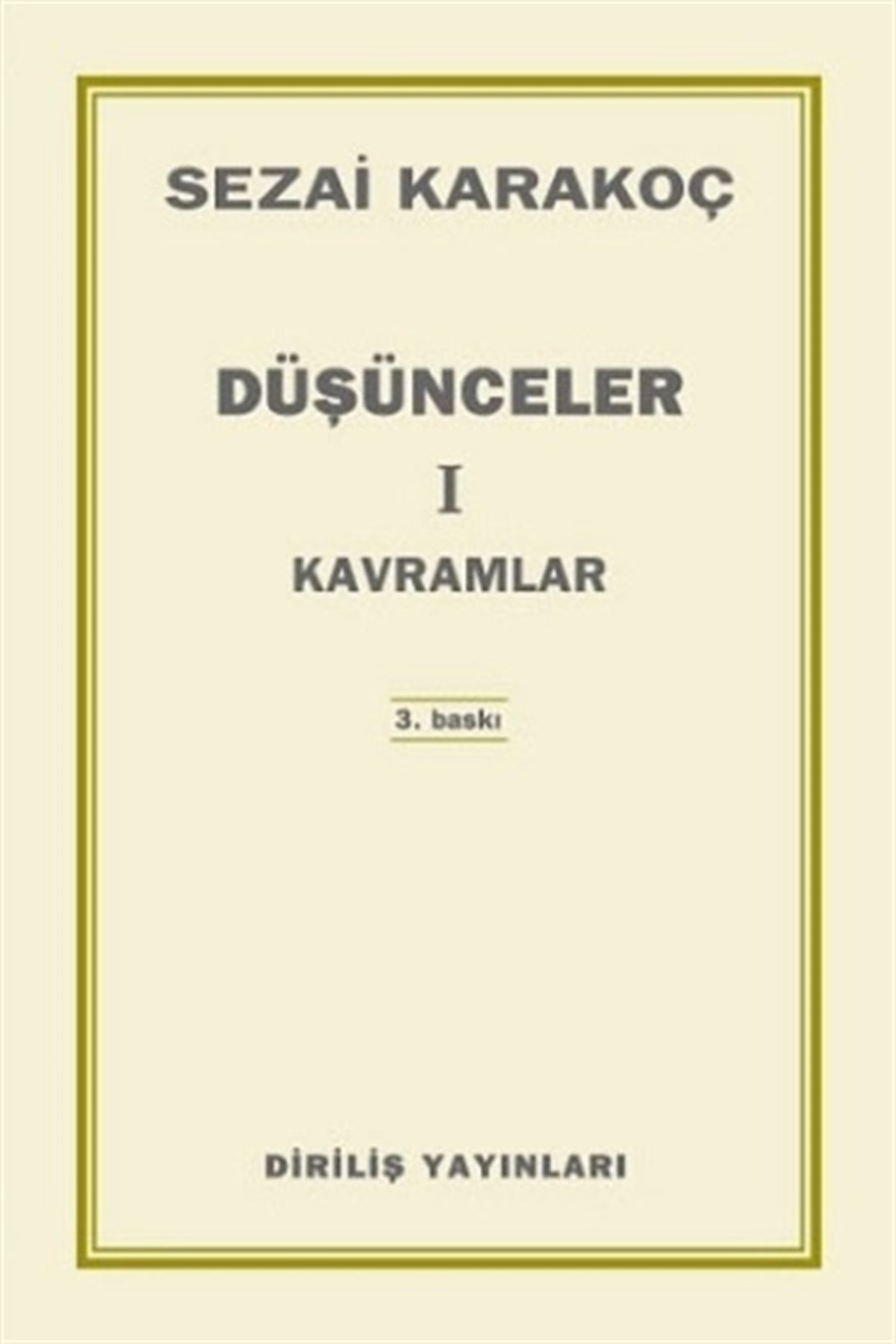 Düşünceler-1 Kavramlar