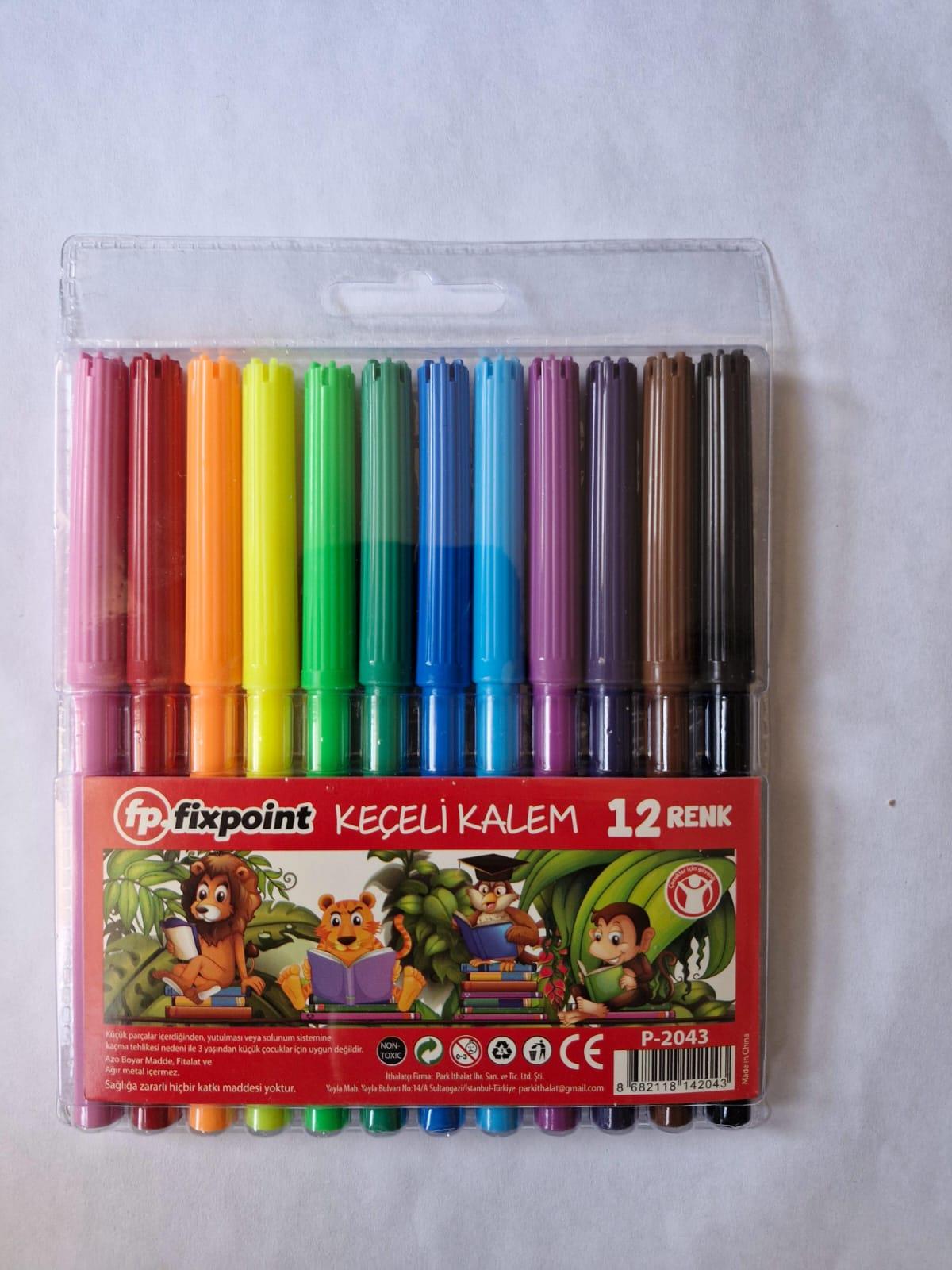 Fixpoint Keçeli Kalem , fixpoint , Park İthalat , 8682118142043 ,