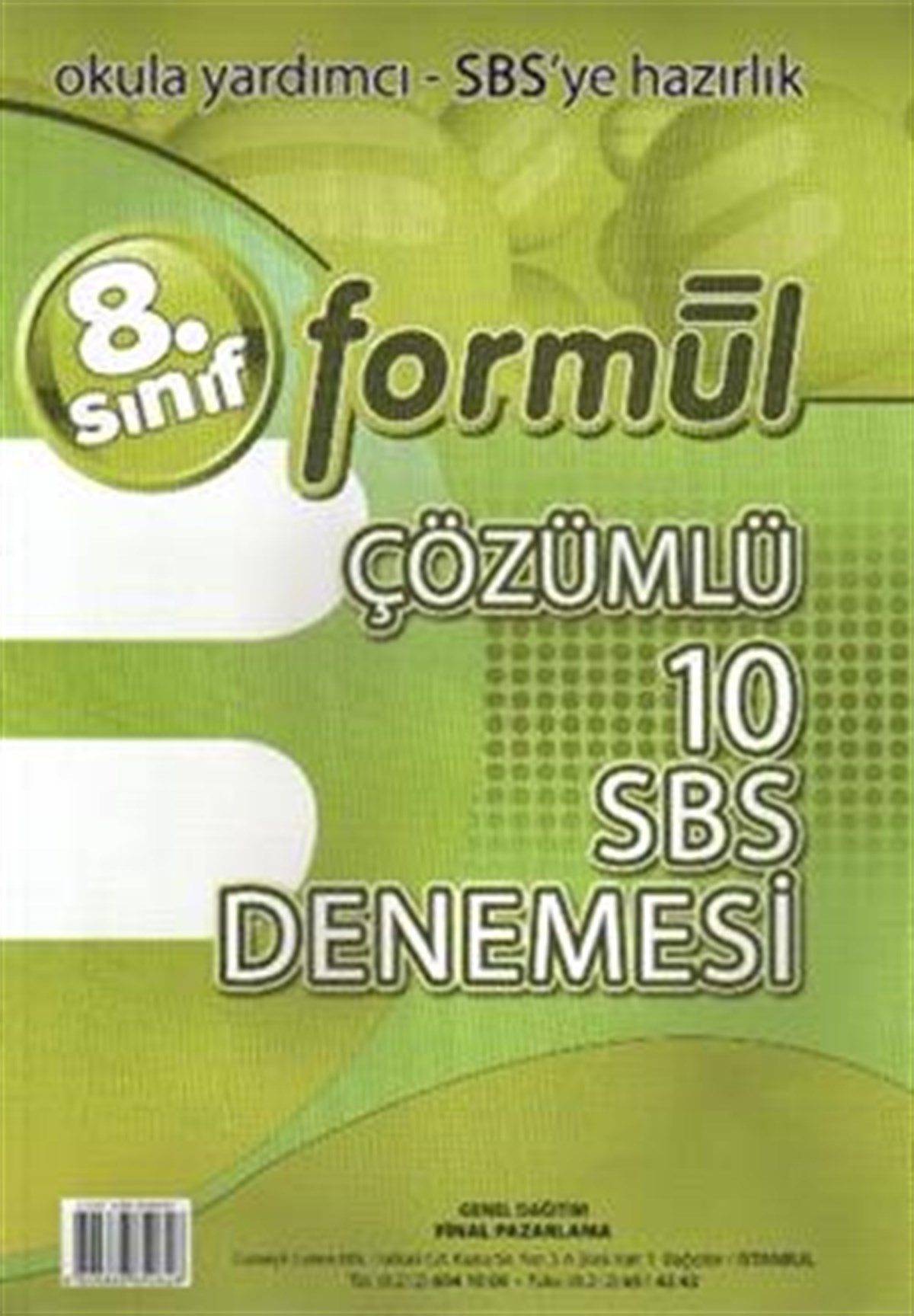 Formül 8. Sınıf Çözümlü 10 SBS Denemesi
