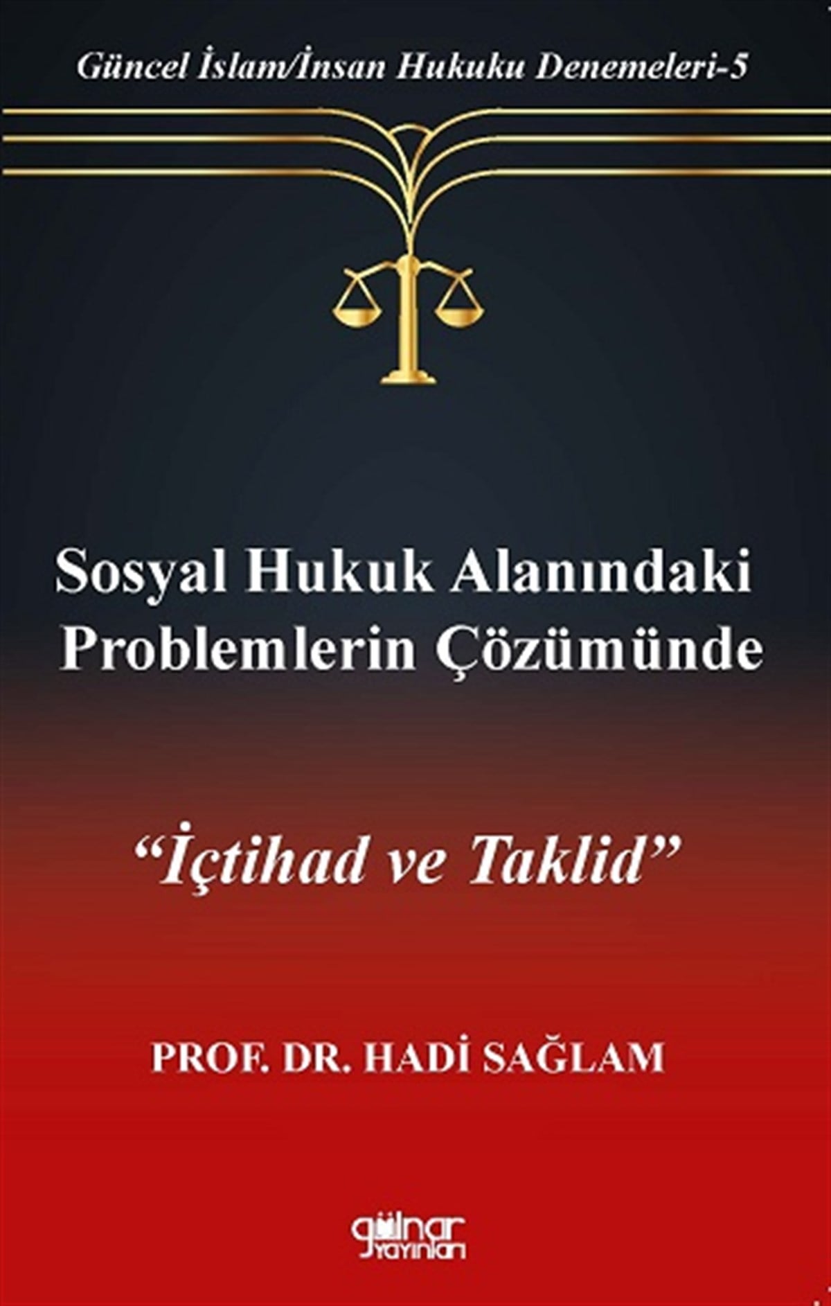 Güncel İslam-İnsan Hukuku Denemeleri-5 “Sosyal Hukuk Alanındaki Problemlerin Çözümünde İçtihad ve Taklid”