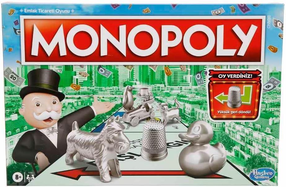 Hasbro Gaming Monopoly Kutu Oyunu, 8+ yaş , Hasbro , Hasbro , 2433219927116 ,
