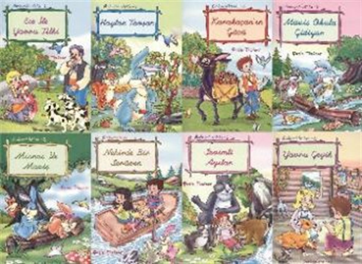 İlkokuma Kitapları Seti (8 Kitap Takım)