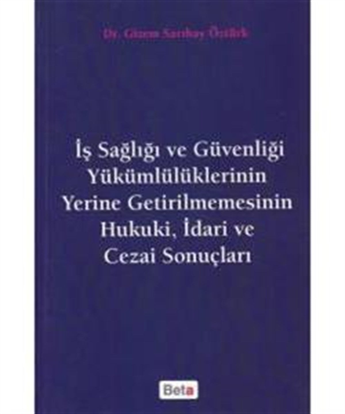 İş Sağlığı ve Güvenliği Yükümlülüklerinin Yerine Getirilmemesinin Hukuki, İdari ve Cezai Sonuçları