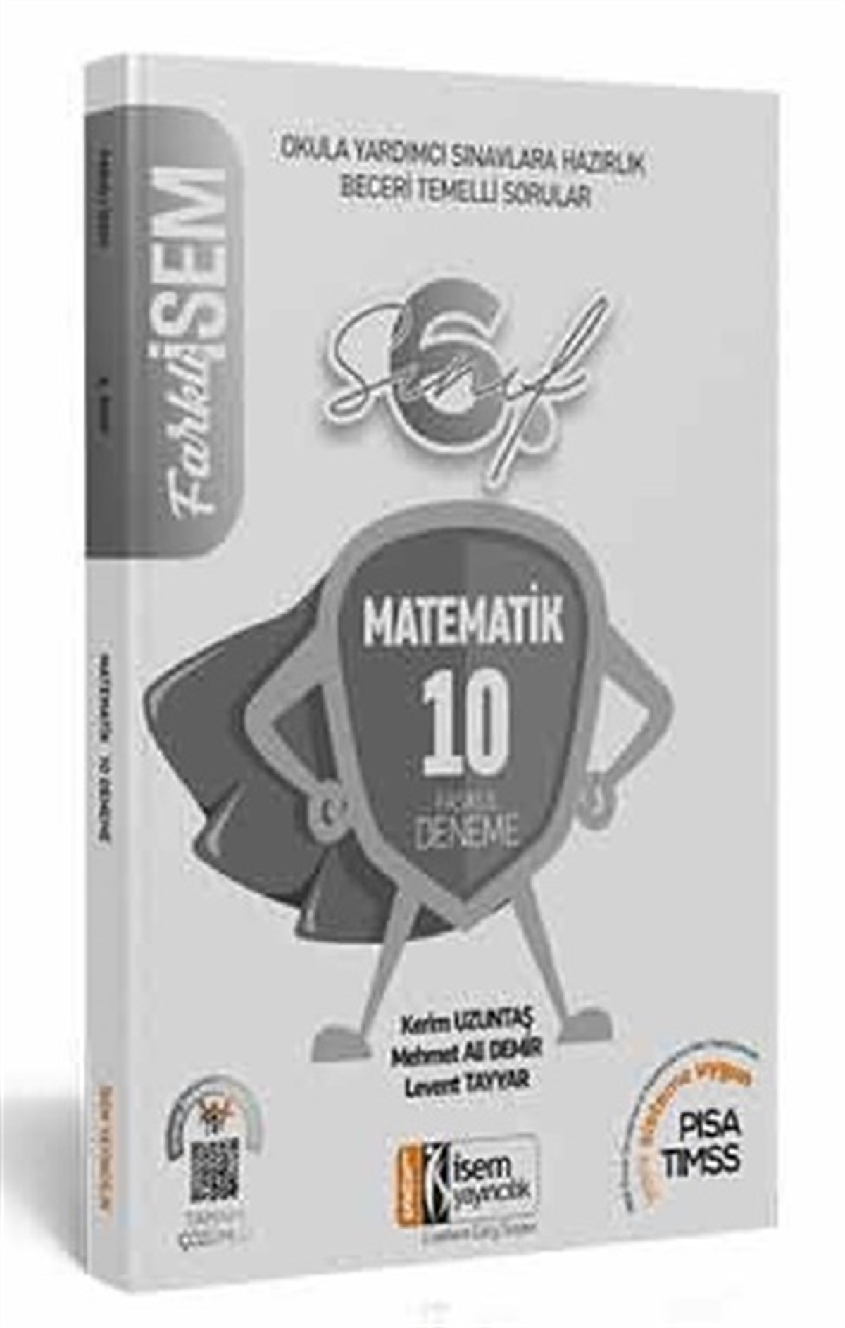 İsem Yayıncılık 2020 Farklı İsem 6. Sınıf Matematik Tamamı Çözümlü 10 Fasikül Deneme