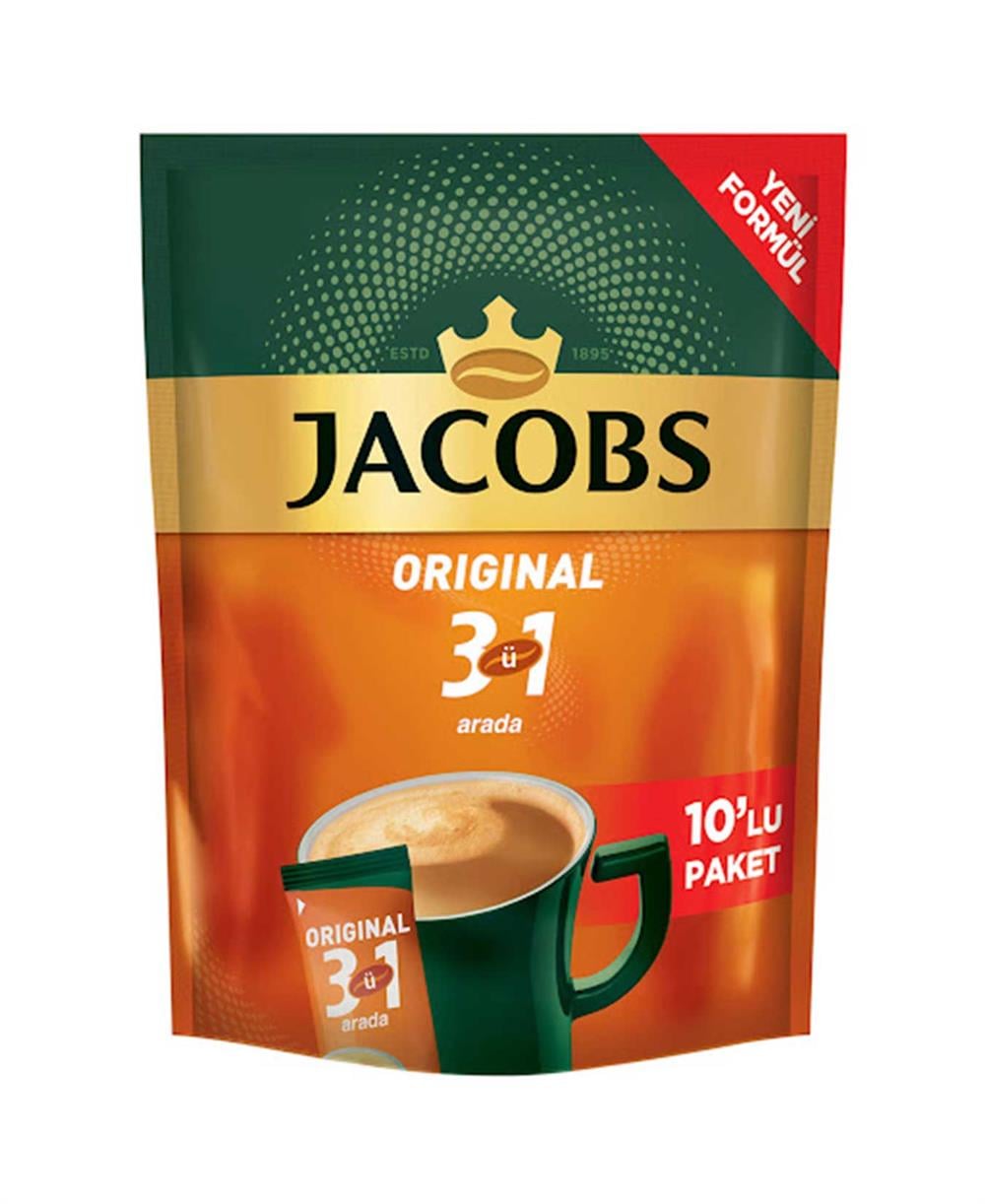 Jacobs 3'ü 1 Arada 10'lu Paket , Jacobs , Jacobs , 8690515525178 ,