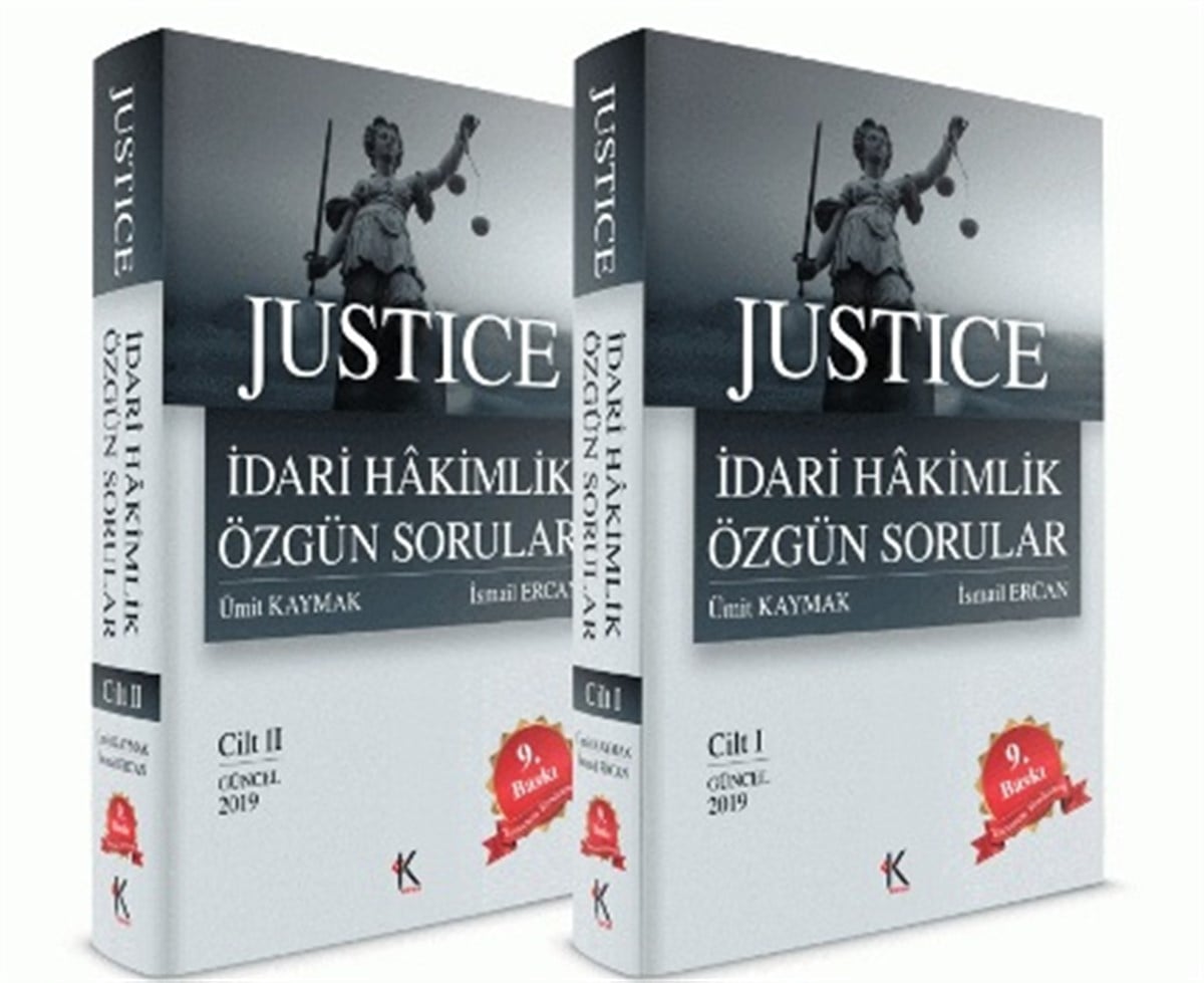 Justice İdari Hakimlik Özgün Sorular (2 Cilt Takım)