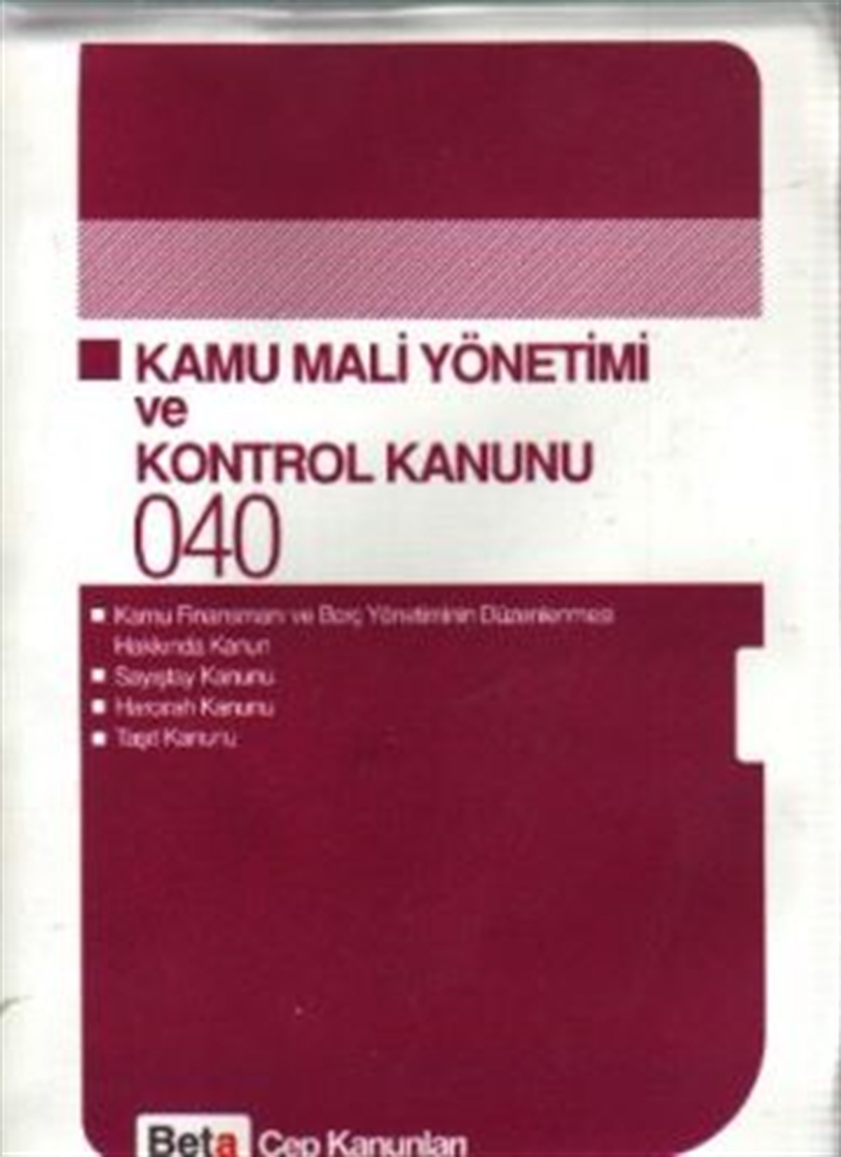 Kamu Mali Yönetimi ve Kontrol Kanunu