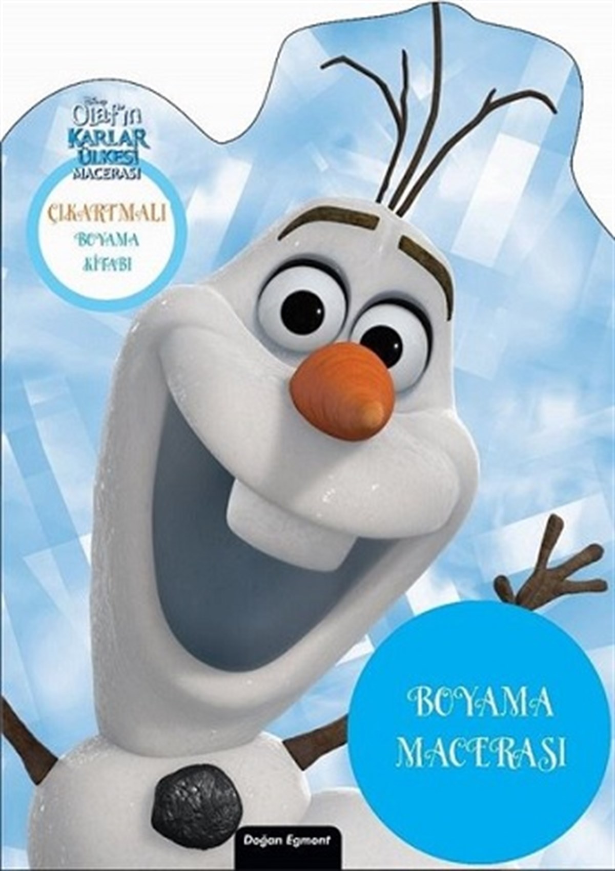 Karlar Ülkesi Olaf-Özel Kesimli Boyama Macerası