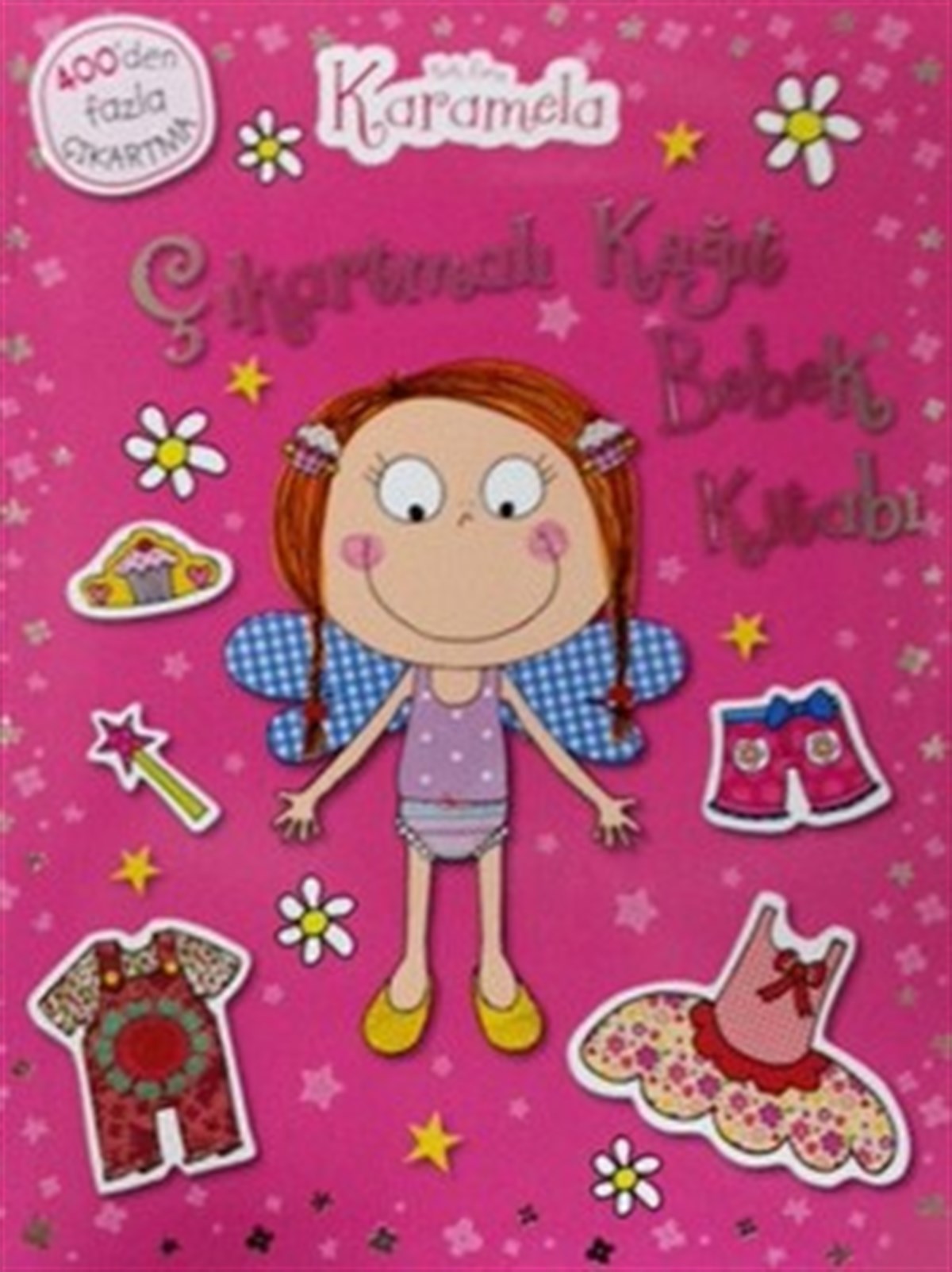 Kek Perisi Karamela - Çıkartmalı Kağıt Bebek Kitabı
