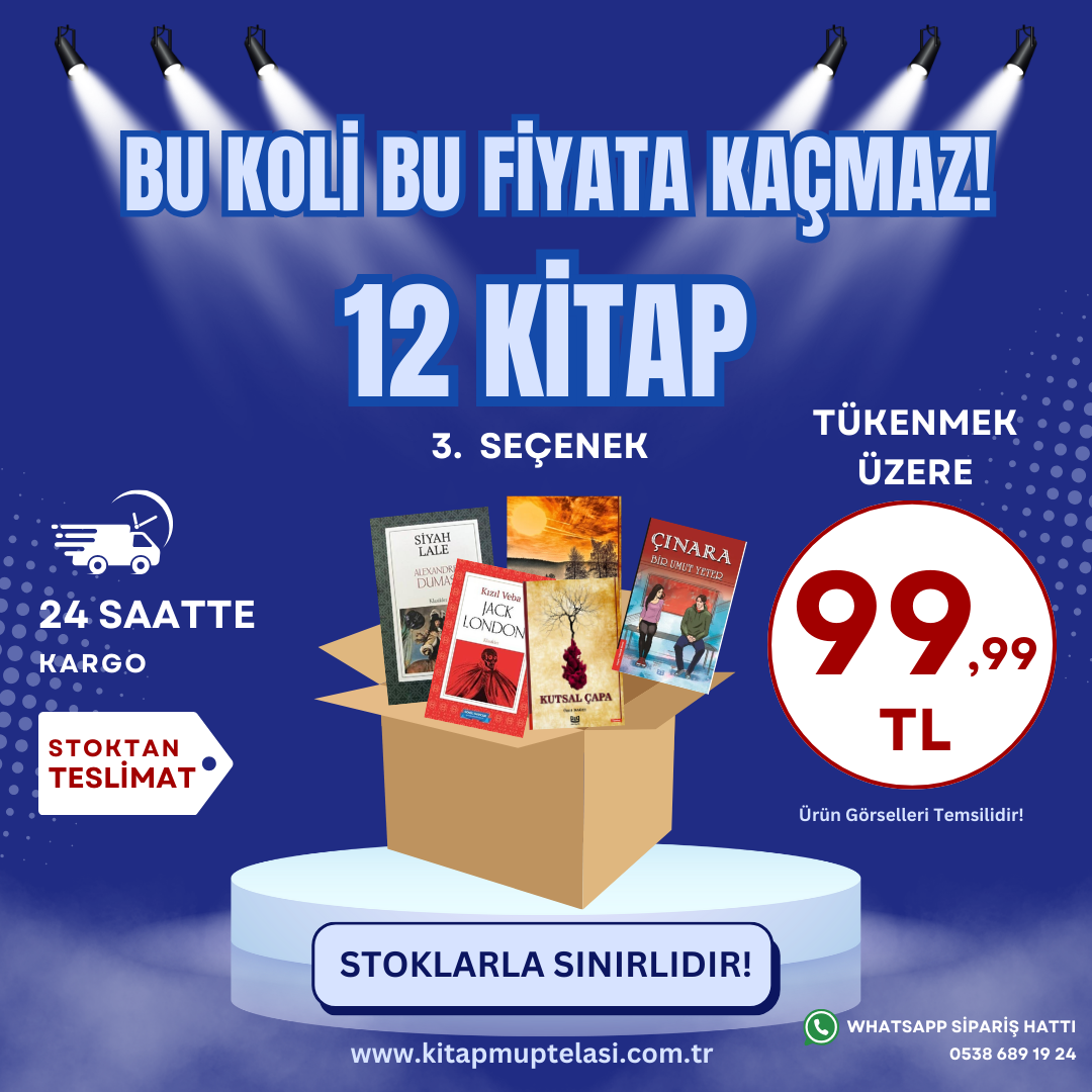 Kitap Kolisi (3. Seçenek) - 12 Kitap , Kolektif , Müptela Dükkan , 2433219819008 ,
