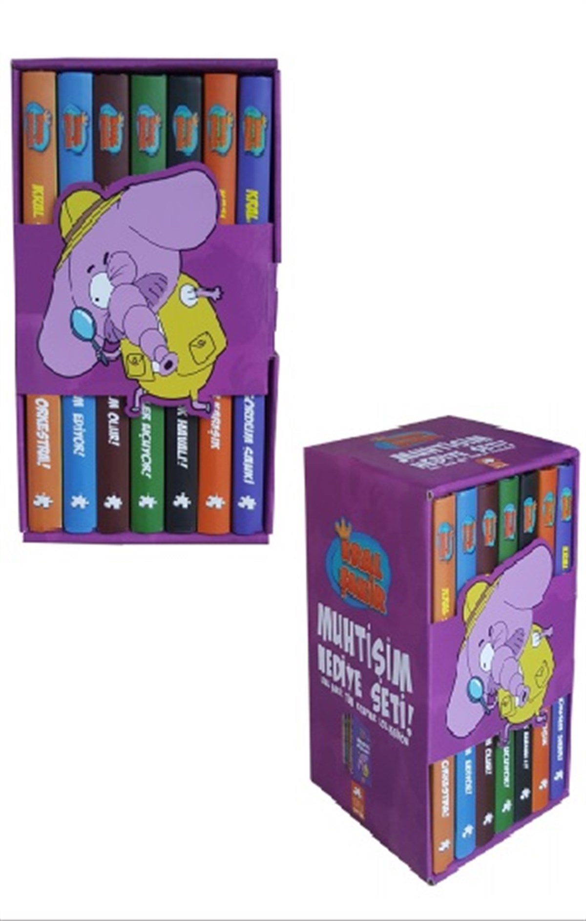 Kral Şakirin 7 Kitaplı Muhtişim Setleri - Mor Set (Ciltli)