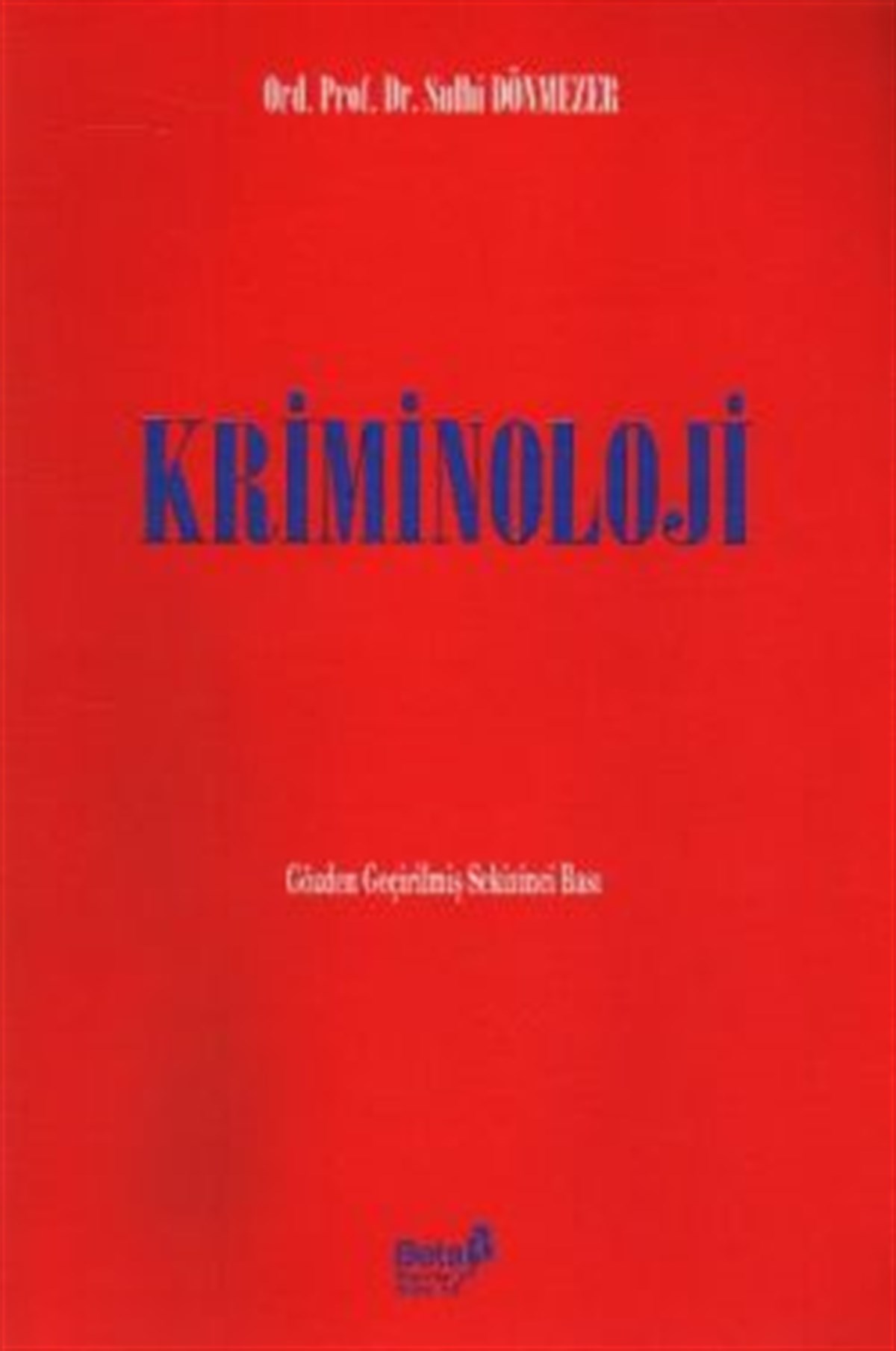 Kriminoloji