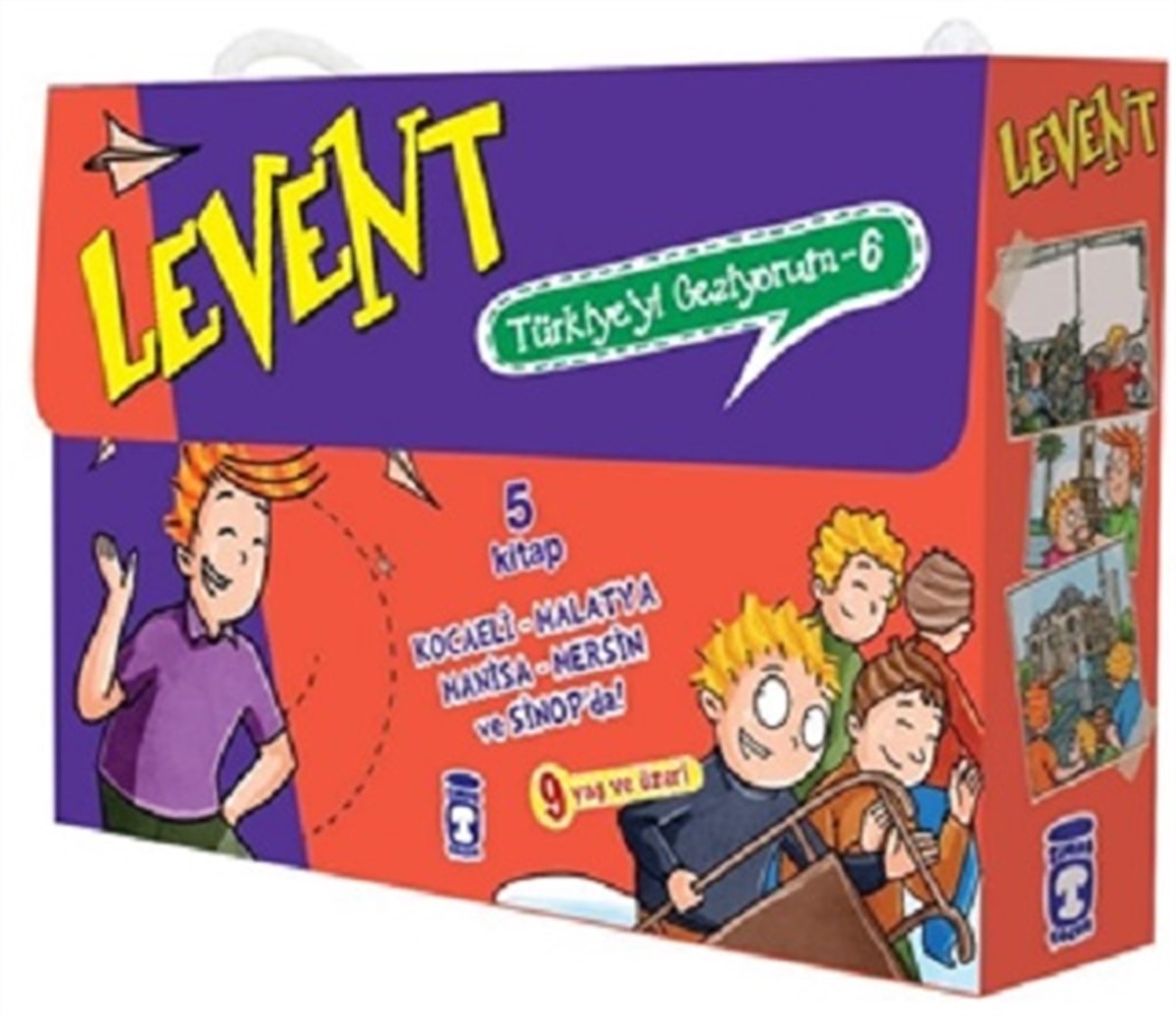Levent Türkiye'yi Geziyorum 6 Set (5 Kitap Takım)