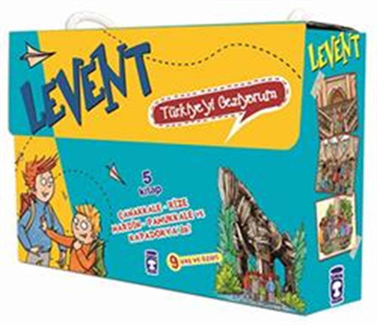 Levent: Türkiye’yi Geziyorum Seti (5 Kitap Takım Kutulu )