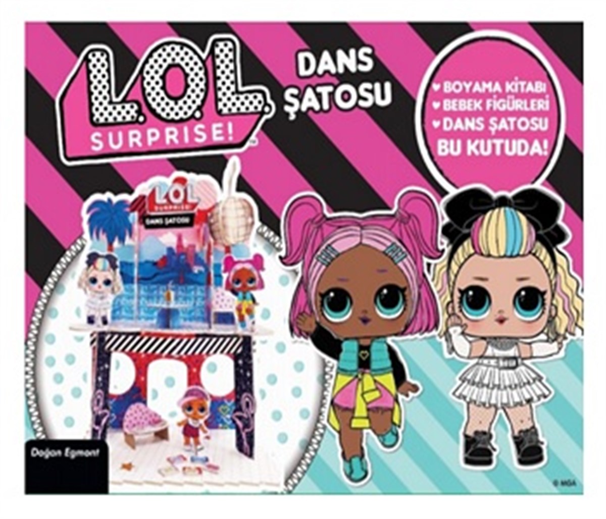Lol Surprise! Dans Şatosu Boyama Kitabı