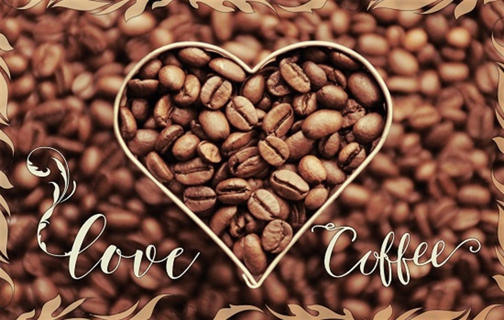 LOVE COFFEE - POSTER